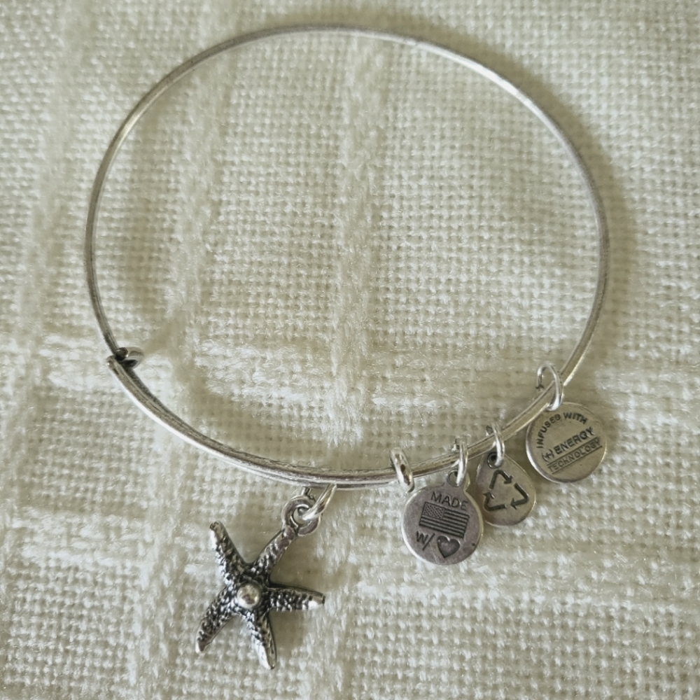Alex and Ani Starfish charm bracelet